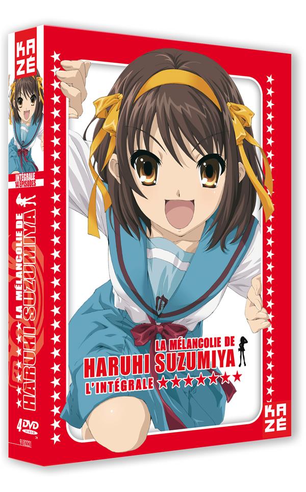 Coffret Intégrale La Mélancolie D'Haruhi Suzumiya [DVD] - flash vidéo