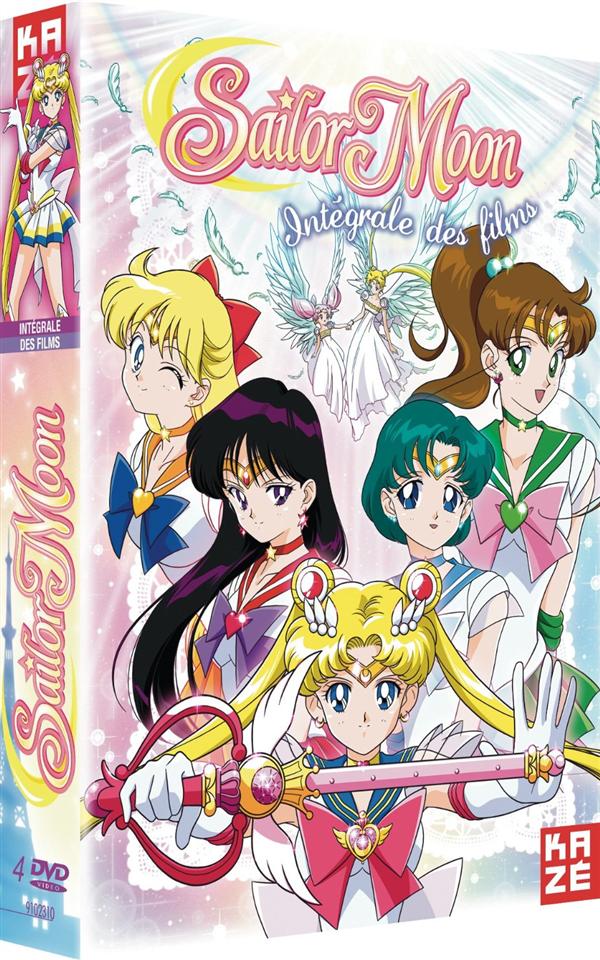 Sailor Moon : Intégrale des films : Sailor Moon R : Le Film + Sailor Moon S : Le Film 2 + Sailor Moon Super S : Le Film 3 + Sailor Moon Super S : Episode spécial [DVD] - flash vidéo
