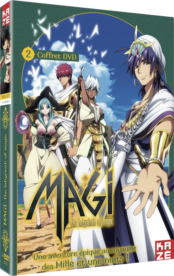 Magi - The Labyrinth of Magic - Saison 1, Box 2/2 [DVD] - flash vidéo