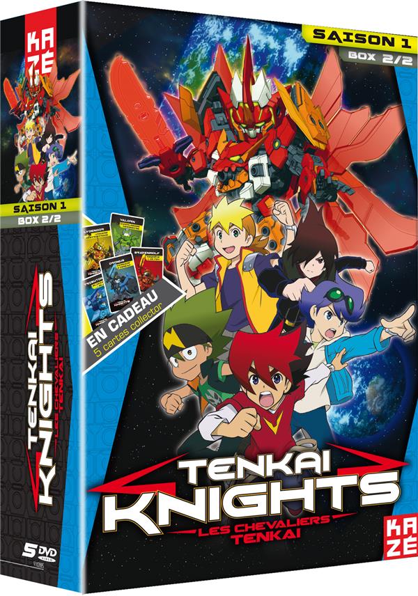 Tenkai Knights : Les Chevaliers Tenkai - Saison 1, Box 2/2 [DVD] - flash vidéo