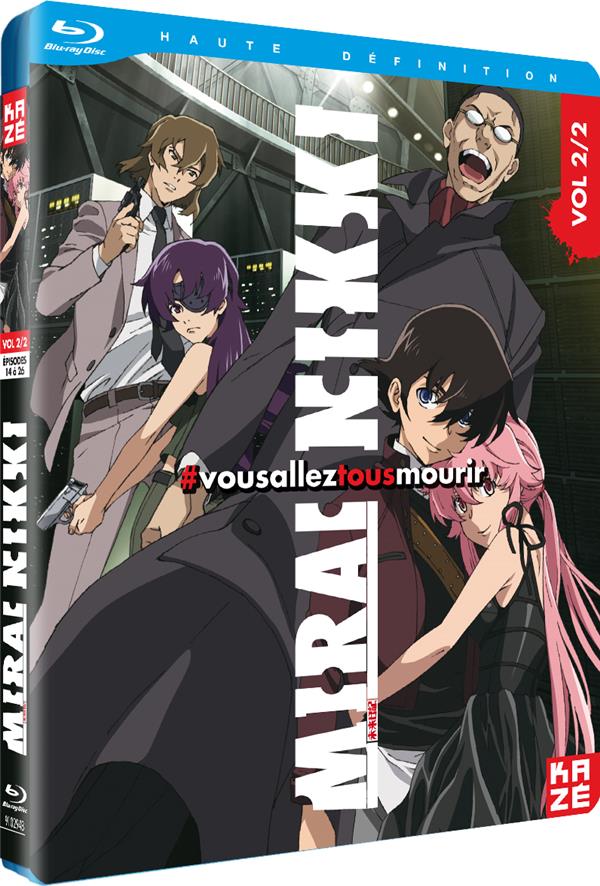 Mirai Nikki - The Future Diary - Box 2/2 [Blu-ray] - flash vidéo