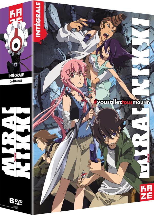 Mirai Nikki - The Future Diary - Intégrale [DVD] - flash vidéo