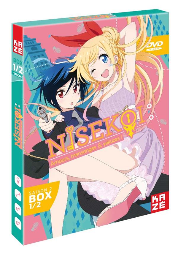 Nisekoi : Amours, mensonges & yakuzas - Saison 2, Box 1/2 [DVD] - flash vidéo