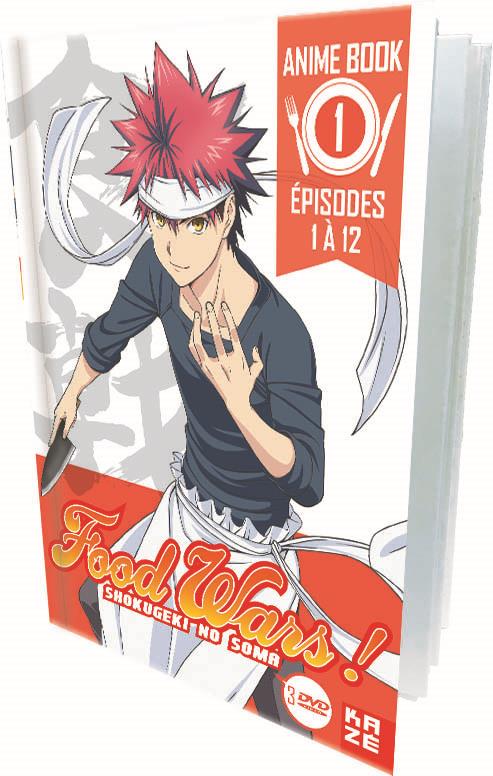 Food Wars ! - Saison 1, Box 1/2 [DVD] - flash vidéo