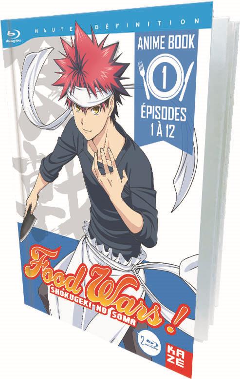 Food Wars ! - Saison 1, Box 1/2 [Blu-ray] - flash vidéo
