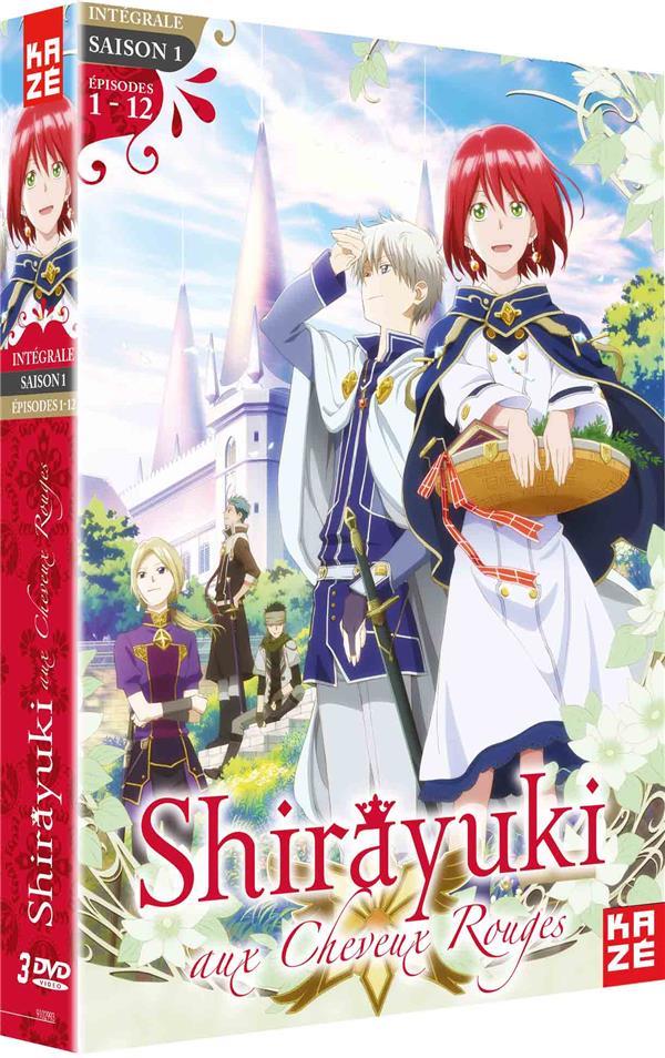 Shirayuki aux Cheveux Rouges - Intégrale Saison 1 [DVD] - flash vidéo