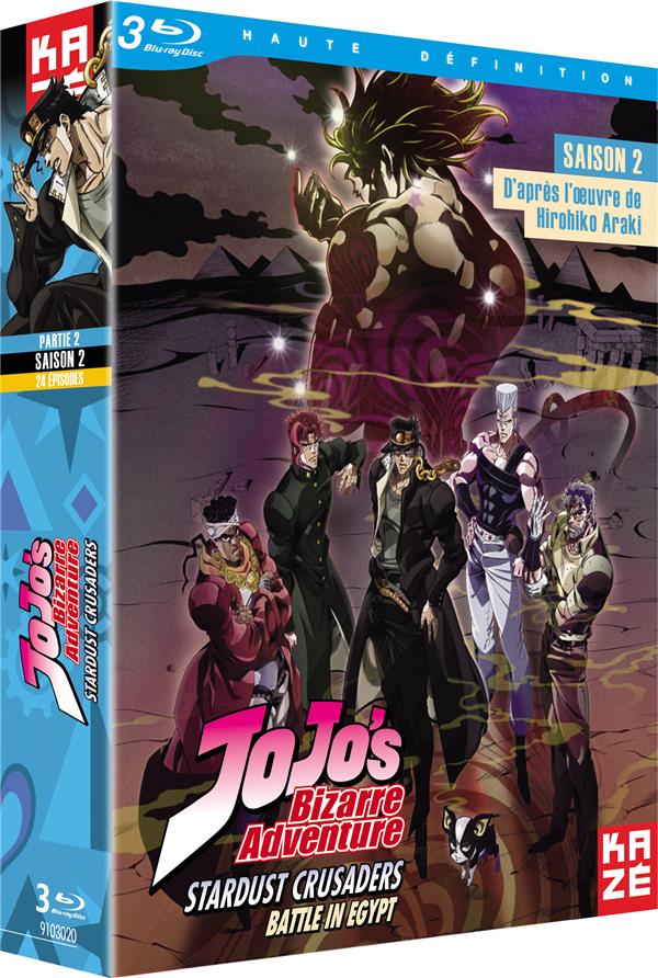 JoJo's Bizarre Adventure - Saison 2 : Stardust Crusaders, Box 2/2 [Blu-ray] - flash vidéo