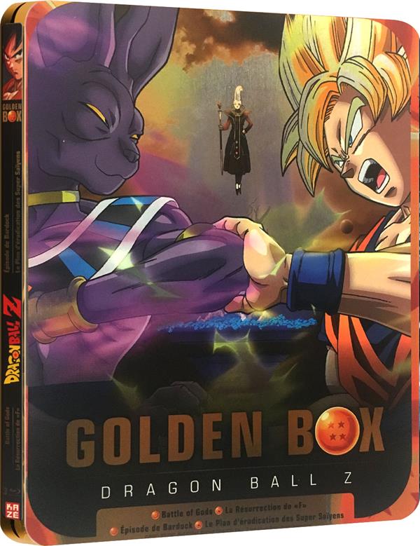 Dragon Ball Z - Golden Box : Battle of Gods + La résurrection de F [Blu-ray] - flash vidéo