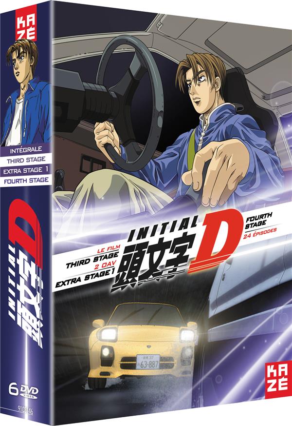 Initial D - Intégrale Third Stage (Le Film) + Extra Stage 1 (2 OAV) + Fourth Stage [DVD] - flash vidéo