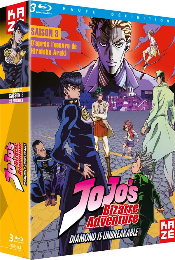 JoJo's Bizarre Adventure - Saison 3 : Diamond is Unbreakable, Box 2/2 [Blu-ray] - flash vidéo