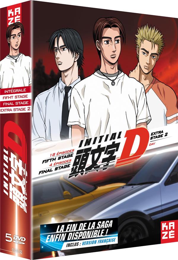 Initial D - Intégrale Extra Stage 2 (OAV) + Fifth + Final Stage [DVD] - flash vidéo