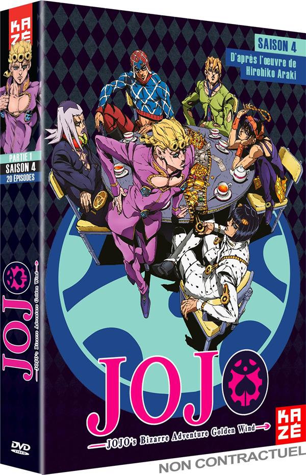 JoJo's Bizarre Adventure - Saison 4 : Golden Wind, Box 1/2 [DVD] - flash vidéo