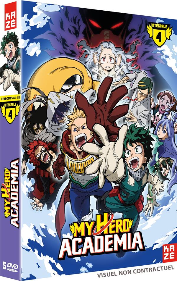 My Hero Academia - Intégrale Saison 4 [DVD] - flash vidéo
