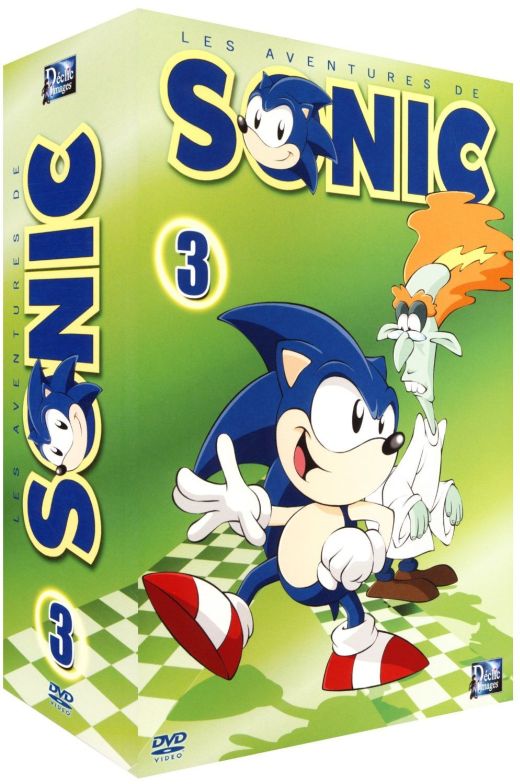 Les Aventures de Sonic - Partie 3 - Coffret 4 DVD - VF - flash vidéo