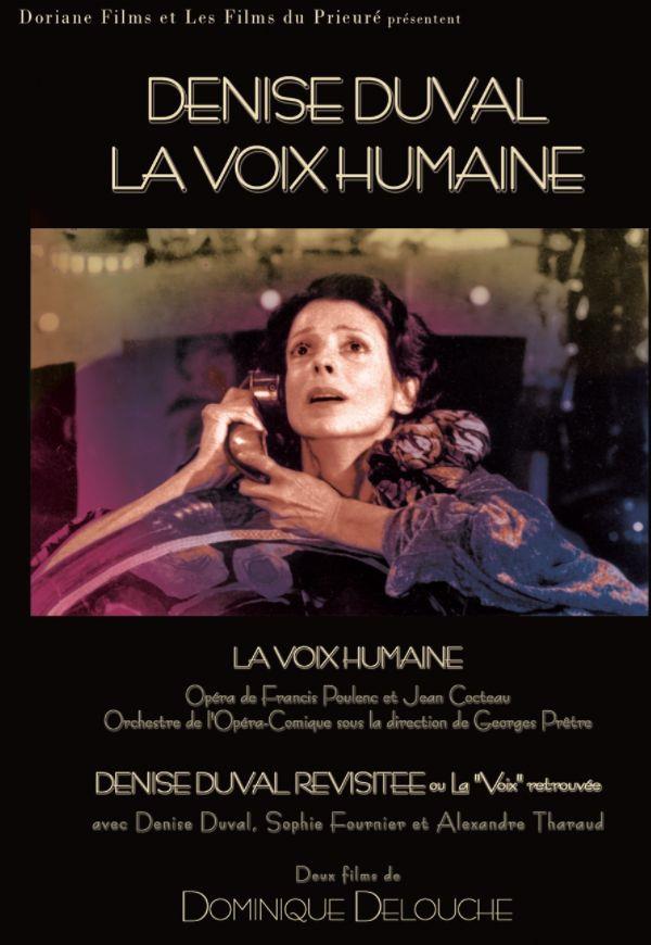 La voix humaine + Denise Duval revisitée [DVD] - flash vidéo
