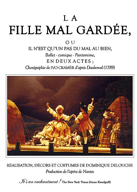 La Fille mal gardée, ou Il n'est qu'un pas du mal au bien [DVD] - flash vidéo