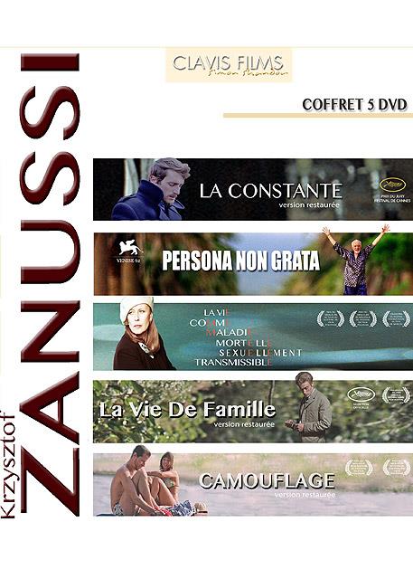 Krzysztof Zanussi - Coffret 5 films : La constante + Persona non grata + La vie comme maladie mortelle sexuellement transmissible + La vie de famille + Camouflage [DVD] - flash vidéo