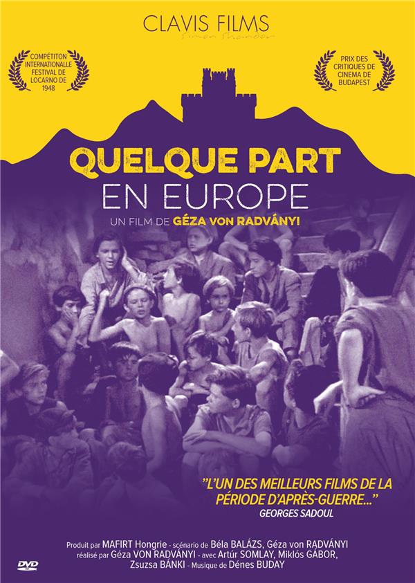 Quelque part en Europe [DVD] - flash vidéo