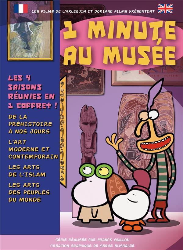1 minute au Musée : De la Préhistoire à nos jours + L'Art moderne et contemporain + Les Arts de l'Islam + Les Arts des Peuples du Monde [DVD]
