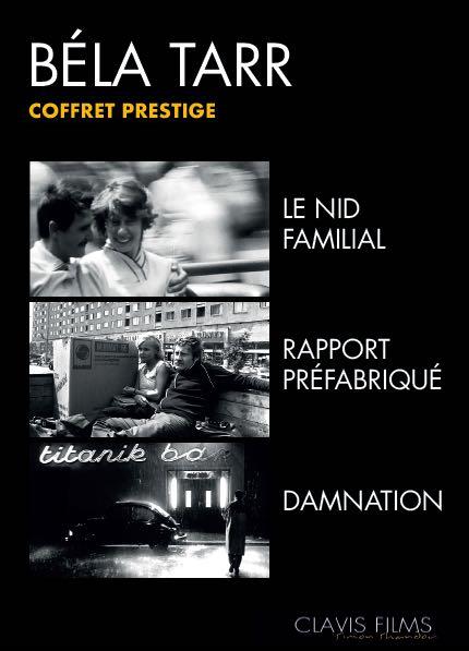 Béla Tarr - Coffret 3 Films : Le nid familial + Rapport préfabriqué + Damnation [DVD] - flash vidéo