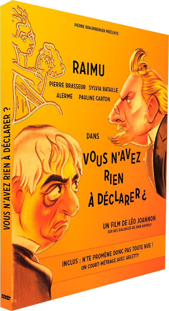 Vous n'avez rien à déclarer ? [DVD] - flash vidéo