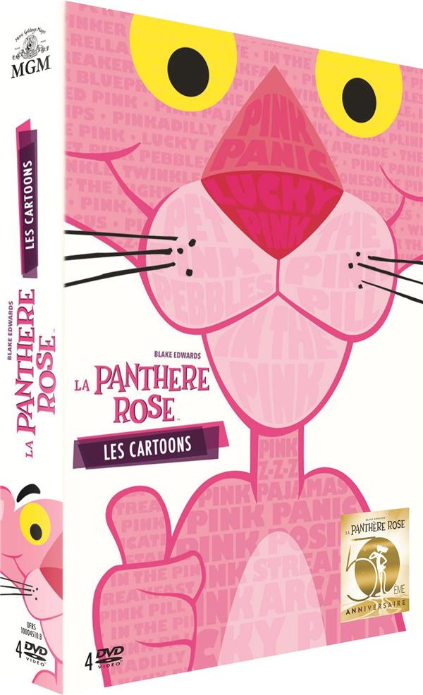 Coffret La Panthère Rose : Les Cartoons [DVD] - flash vidéo