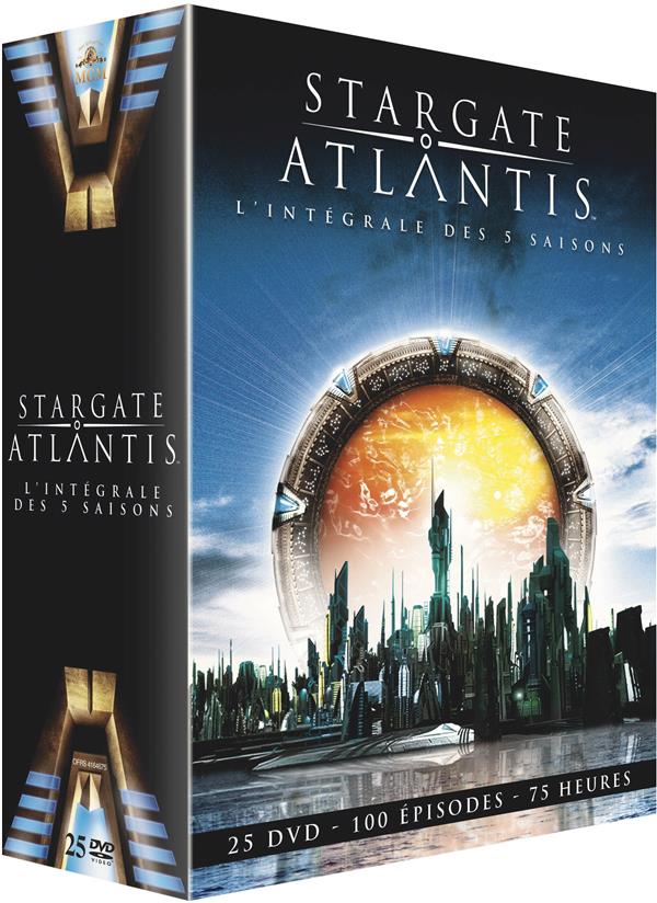 Coffret Intégrale Stargate Atlantis, Saisons 1 à 5 [DVD] - flash vidéo