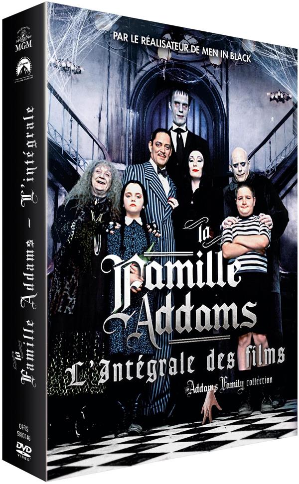 Coffret Intégrale La Famille Addams 2 Films : La Famille Addams Les Valeurs De La Famille Addams [DVD] - flash vidéo