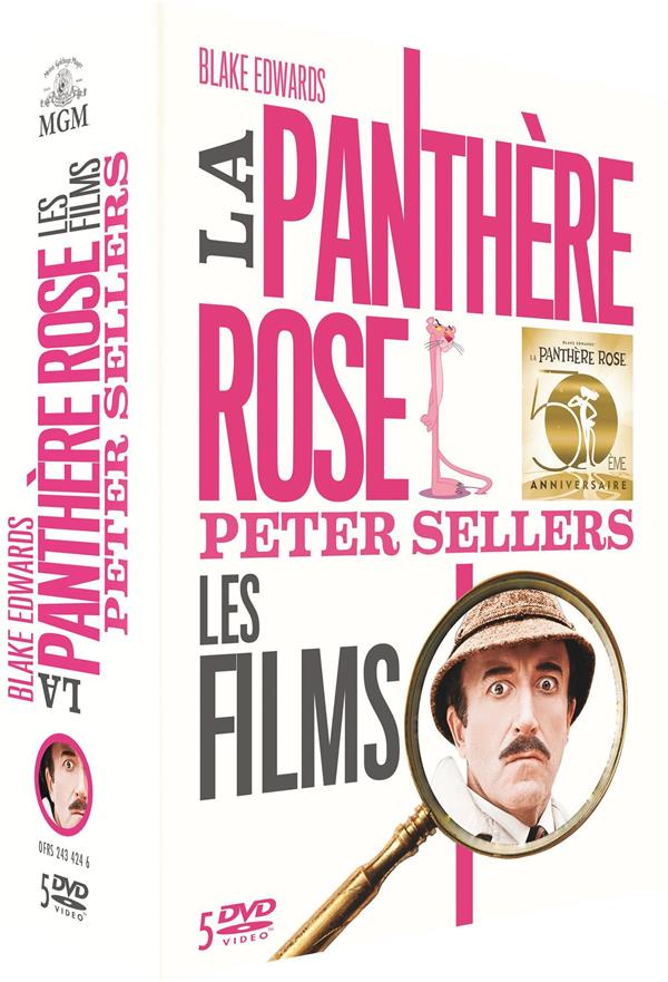 Coffret La Panthère Rose 5 Films [DVD] - flash vidéo