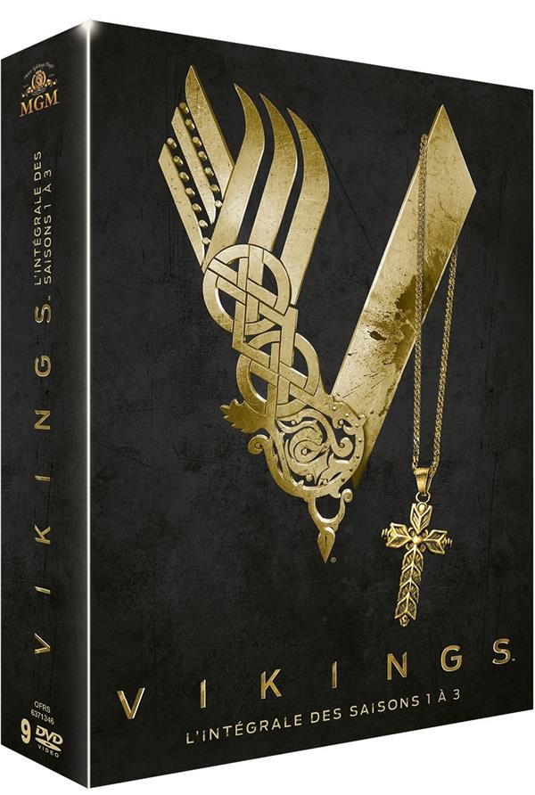 Coffret Vikings, Saisons 1 à 3 [DVD] - flash vidéo