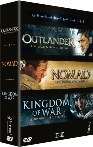 Coffret Grand Spectacle : Kingdom Of War Nomad Outlander [DVD] - flash vidéo