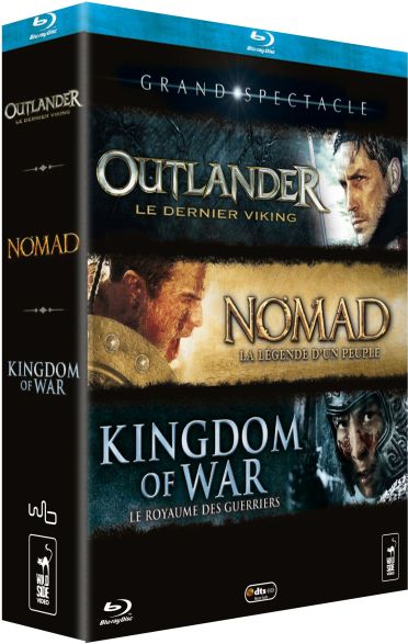 Coffret grand spectacle - Outlander + Nomad + Kingdom of War [Blu-ray] - flash vidéo