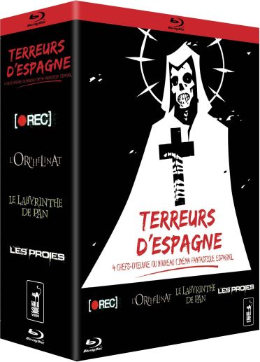 Coffret terreurs d'Espagne (4 films) [Blu-ray] - flash vidéo