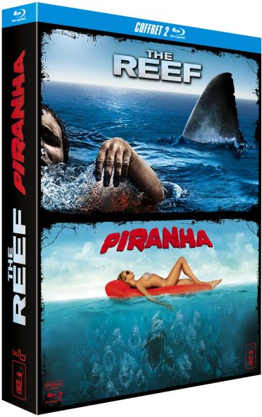 The Reef + Piranha [Blu-ray] - flash vidéo