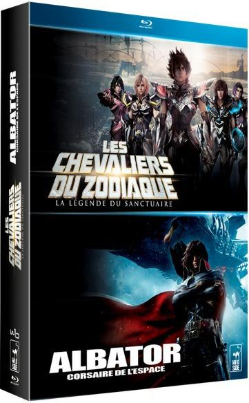 Les Chevaliers du Zodiaque : La légende du Sanctuaire + Albator, corsaire de l'espace [Blu-ray]