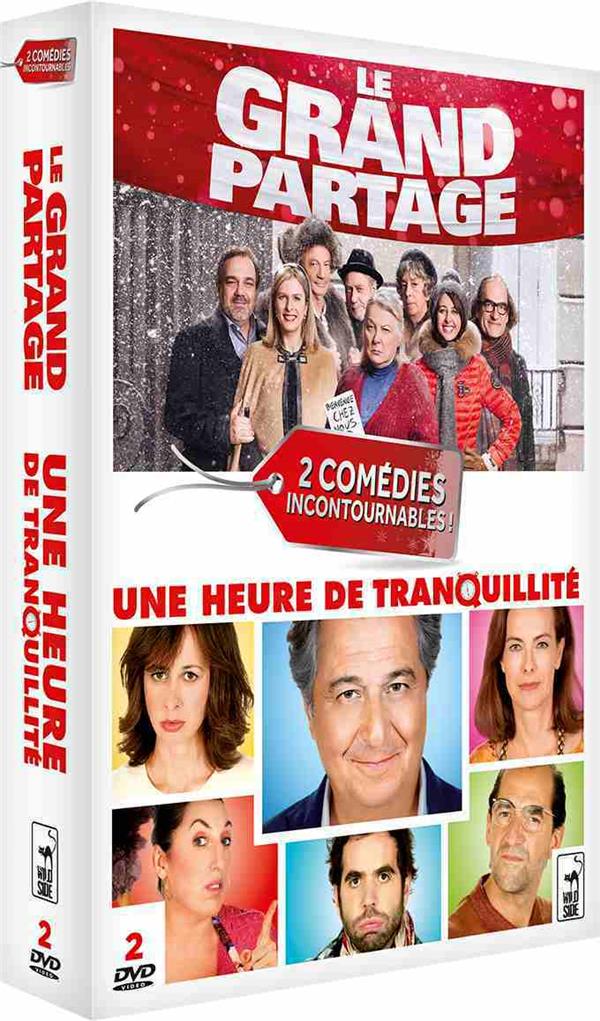 Coffret Comédie 2 Films : Le Grand Partage  Une Heure De Tranquillité [DVD]