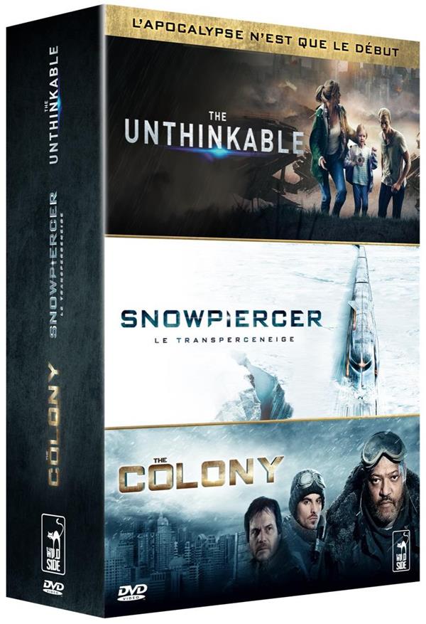 Coffret Anticipation 3 Films : The Unthinkable Snowpiercer The Colony [DVD] - flash vidéo