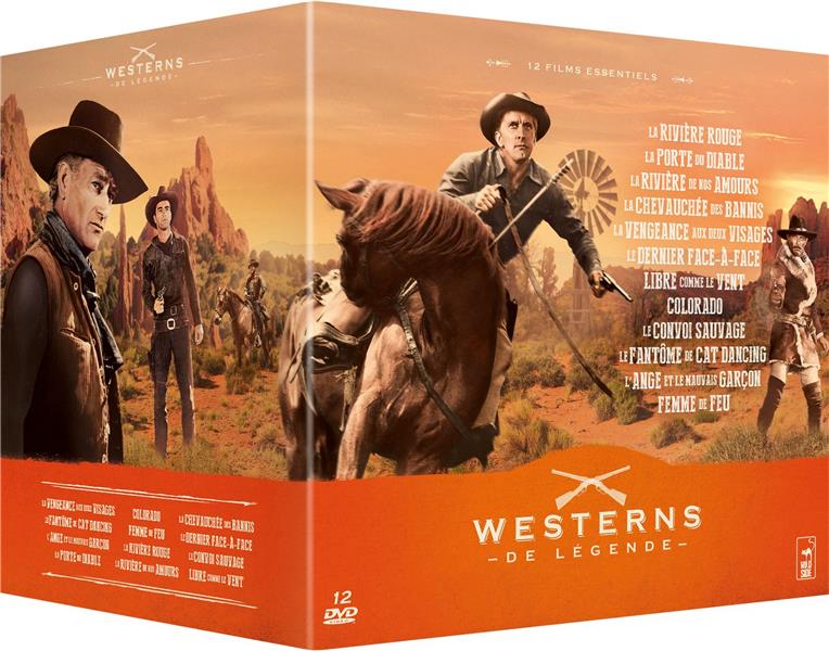 Westerns de légende 2 - 12 DVD [DVD] - flash vidéo