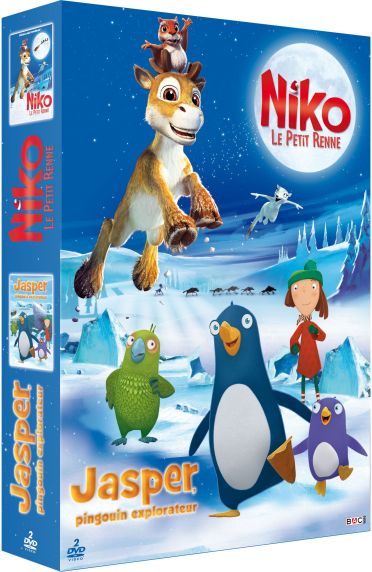 Spécial hiver : Niko, le petit renne + Jasper, pingouin explorateur [DVD] - flash vidéo