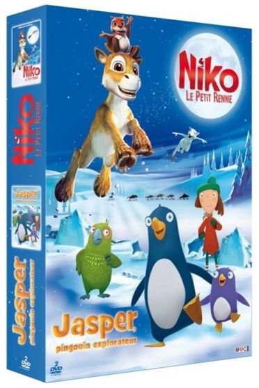 Spécial hiver : Niko, le petit renne + Jasper, pingouin explorateur [DVD] - flash vidéo
