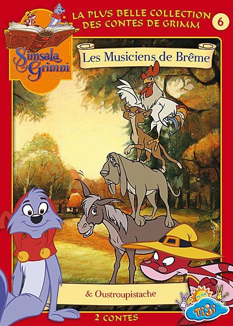 Simsala Grimm - Vol. 6 : Les Musiciens de Brême + Oustropistache [DVD] - flash vidéo
