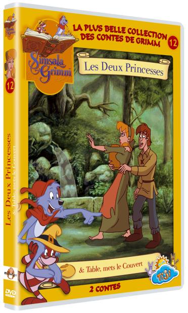 Simsala Grimm - Vol. 12 : Les deux Princesses + Table, mets le couvert [DVD] - flash vidéo