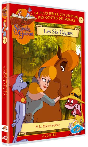 Simsala Grimm, Vol. 11 : Les Six Cygnes Le Maître Voleur [DVD] - flash vidéo