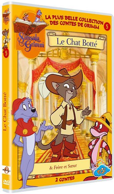 Simsala Grimm - Vol. 5 : Le Chat Botté + Frère et soeur [DVD] - flash vidéo