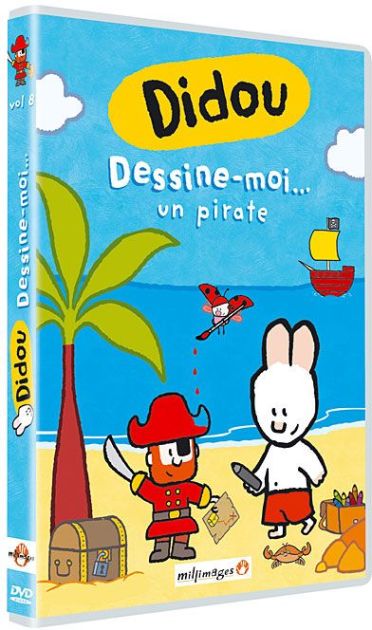 Didou - Vol. 8 : Dessine-moi... un pirate [DVD] - flash vidéo