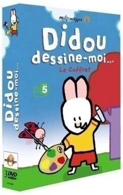Didou dessine-moi... - Coffret 3 DVD : Vol. 1 + Vol. 2 + Vol. 3 [DVD] - flash vidéo