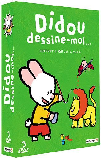 Didou dessine-moi... - Coffret 3 DVD : Vol. 4 + Vol. 5 + Vol. 6 [DVD] - flash vidéo
