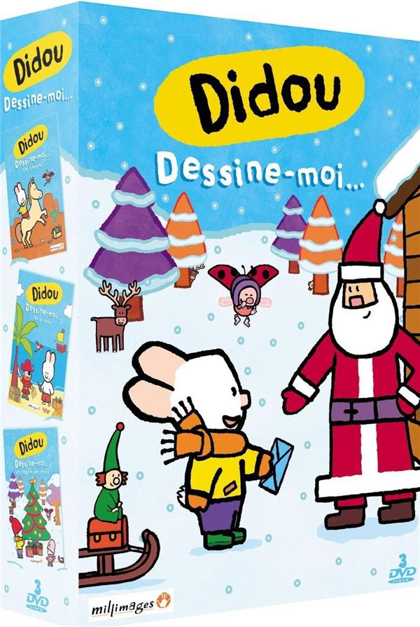 Didou dessine-moi... - Coffret 3 DVD : Vol. 7 + Vol. 8 + Vol. 9 [DVD] - flash vidéo