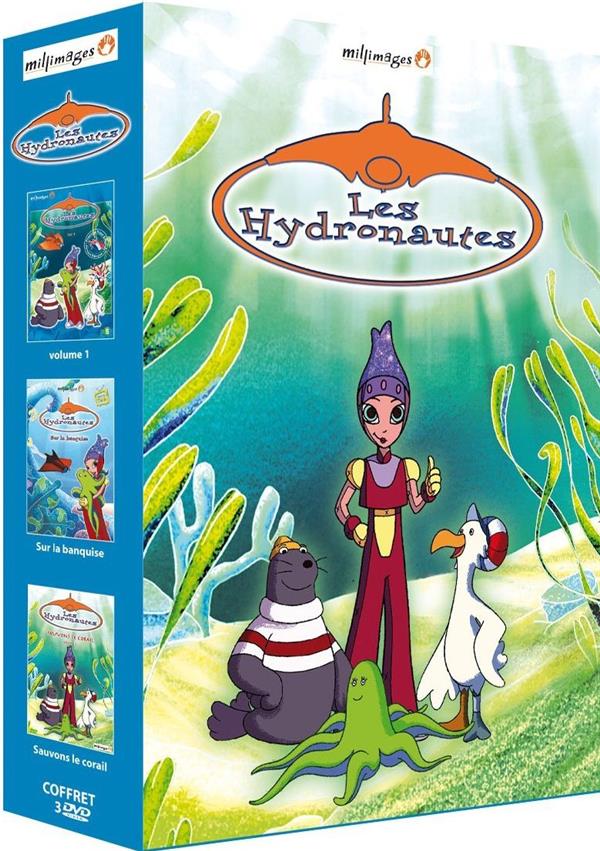 Les Hydronautes - Coffret 3 DVD : Vol. 1 + Vol. 2 + Vol. 3 [DVD] - flash vidéo
