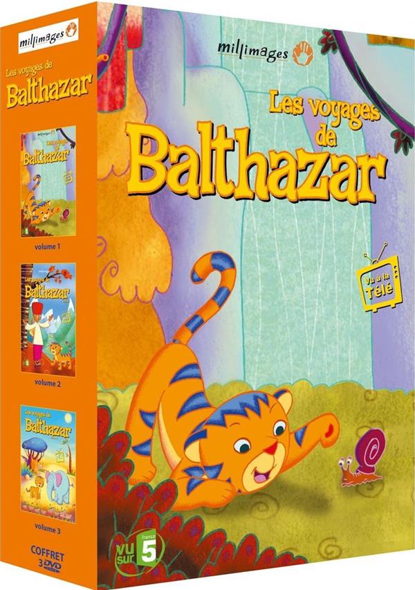 Les Voyages de Balthazar - Coffret 3 DVD : Vol. 1 + Vol. 2 + Vol. 3 [DVD] - flash vidéo